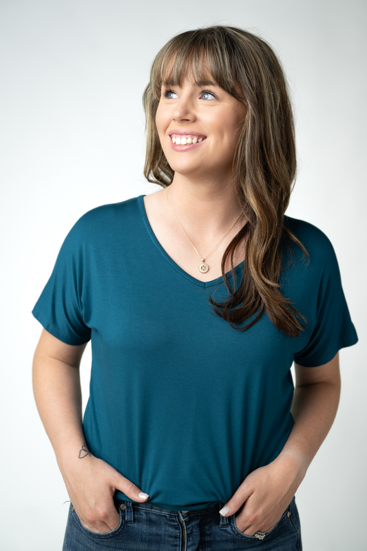 IN STOCK Chloe Cozy Top - Teal