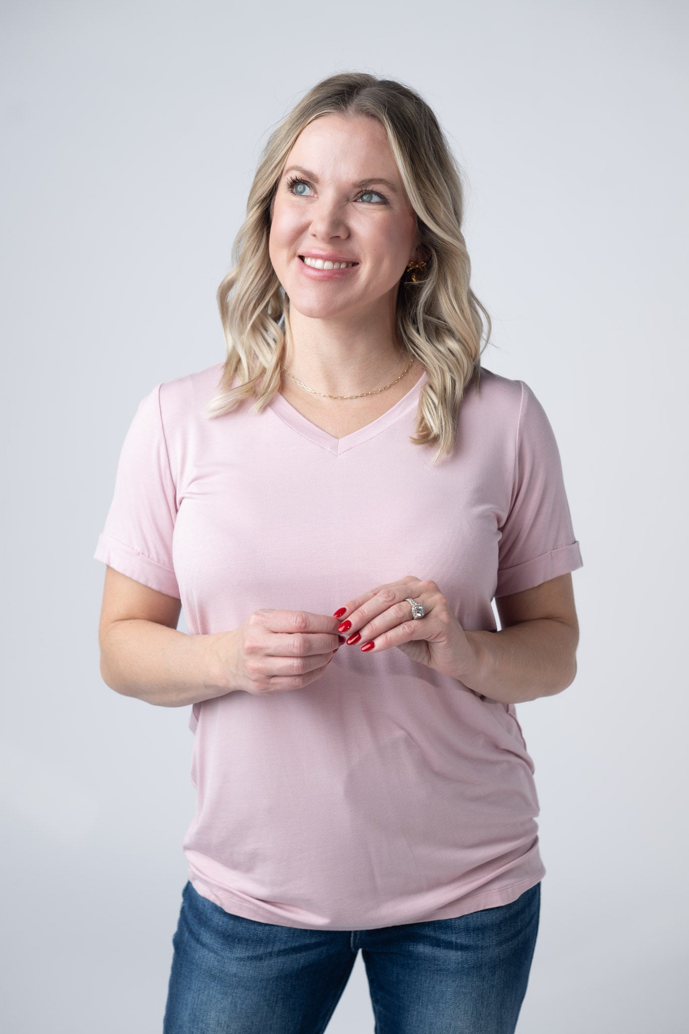 IN STOCK Sophie Tee - Pearl Pink