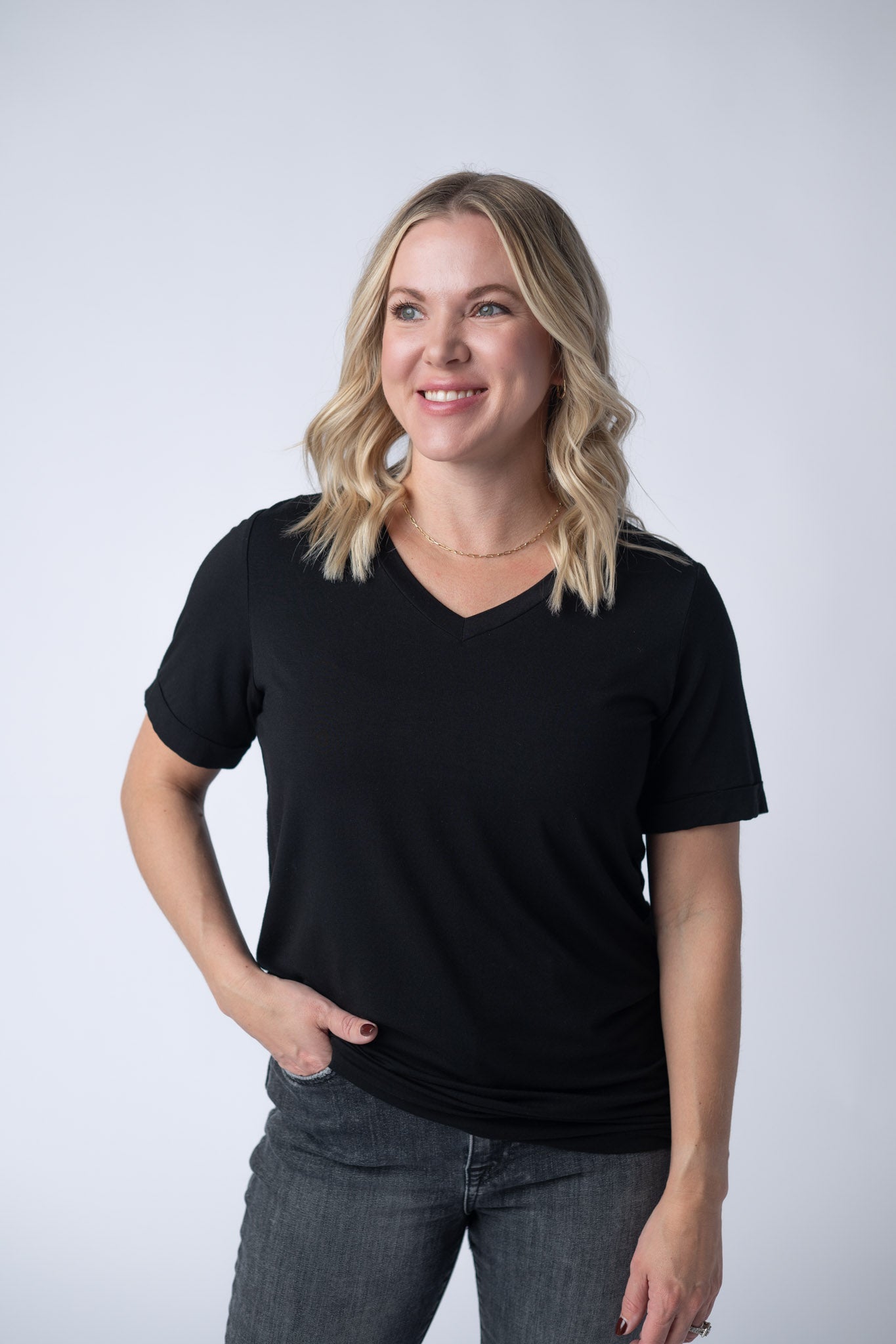 IN STOCK Sophie Tee - Black
