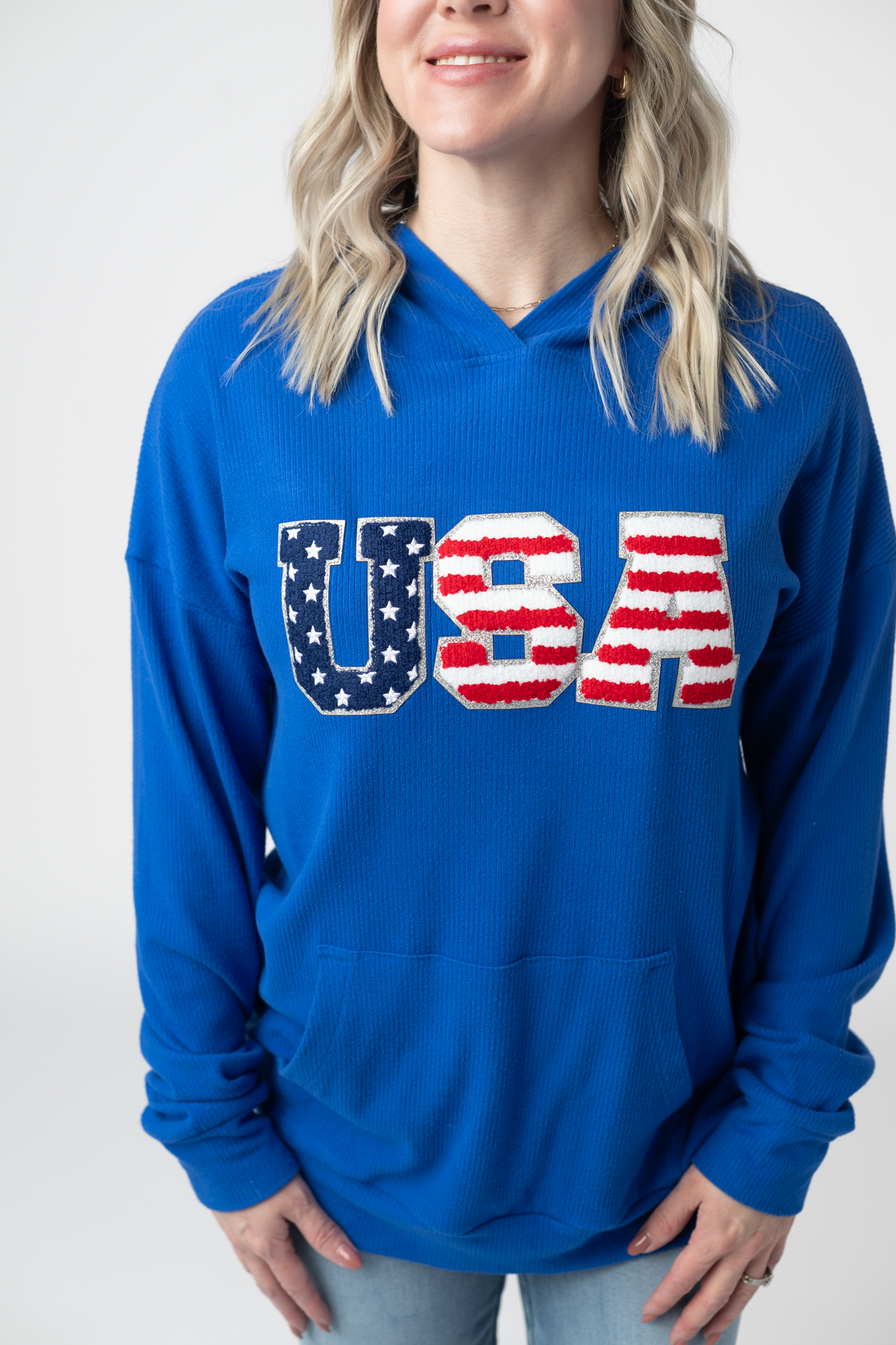IN STOCK Corrine Hoodie - Royal Blue USA
