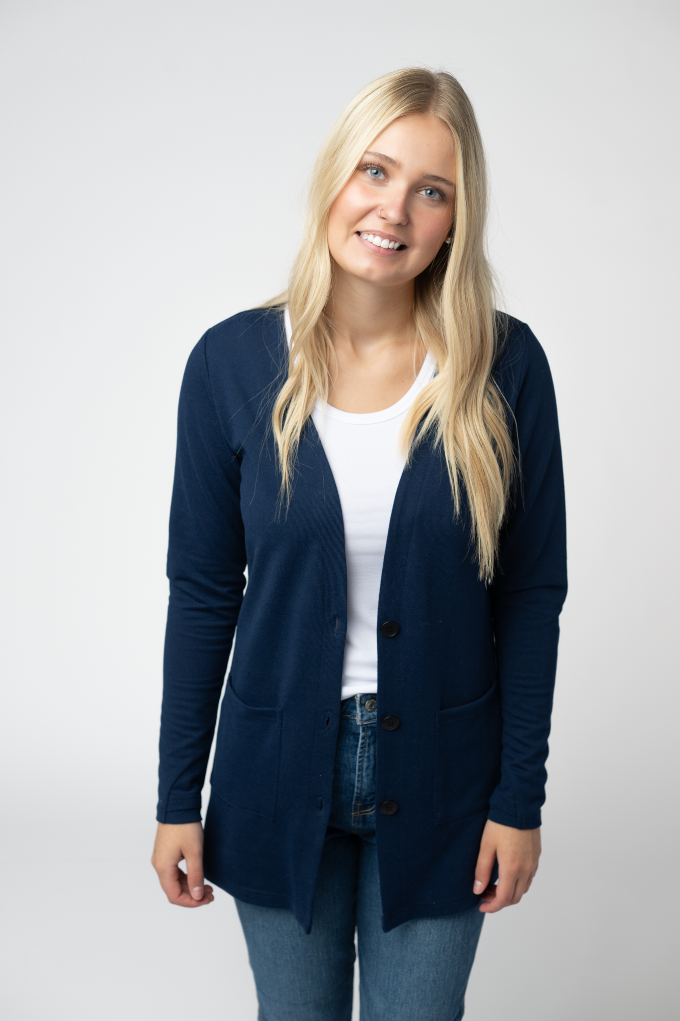 IN STOCK Cori Cardigan - Navy