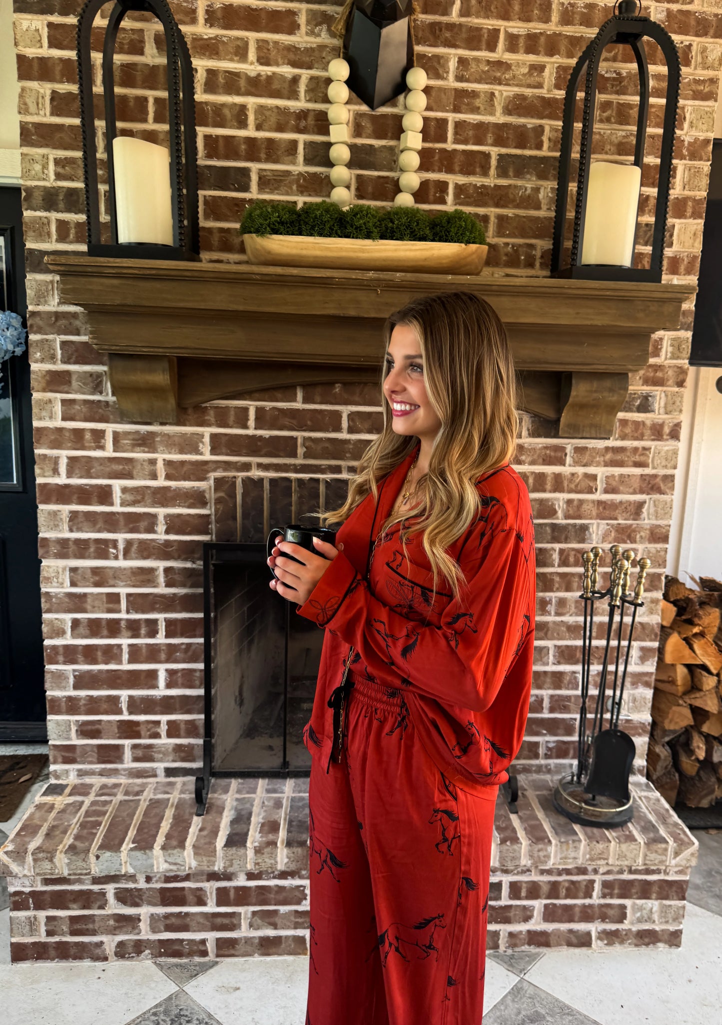 PREORDER- WESTERN NIGHTS LUXE PJ SET