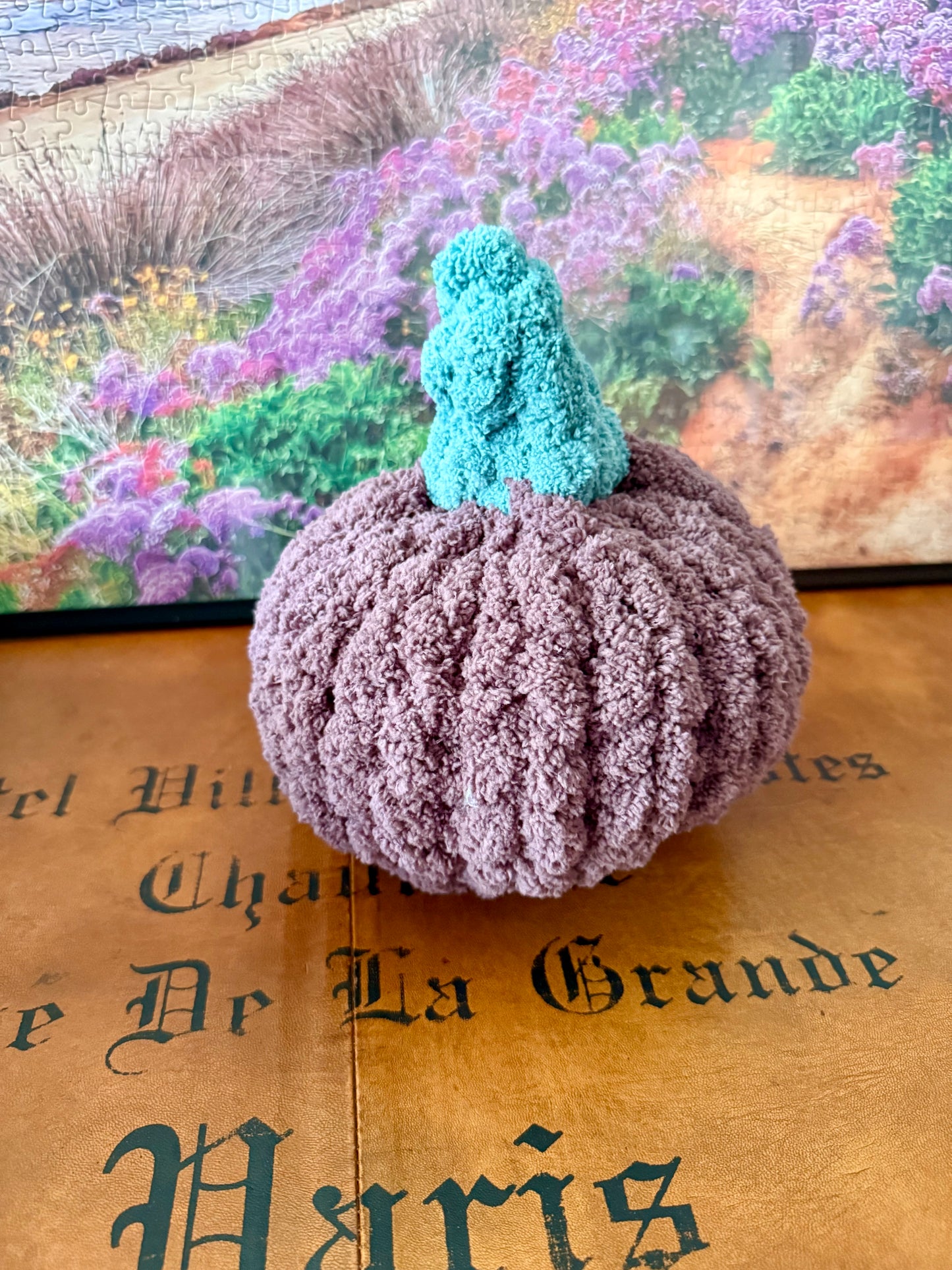 🎃 Handmade Chunky Knit Plush Pumpkins