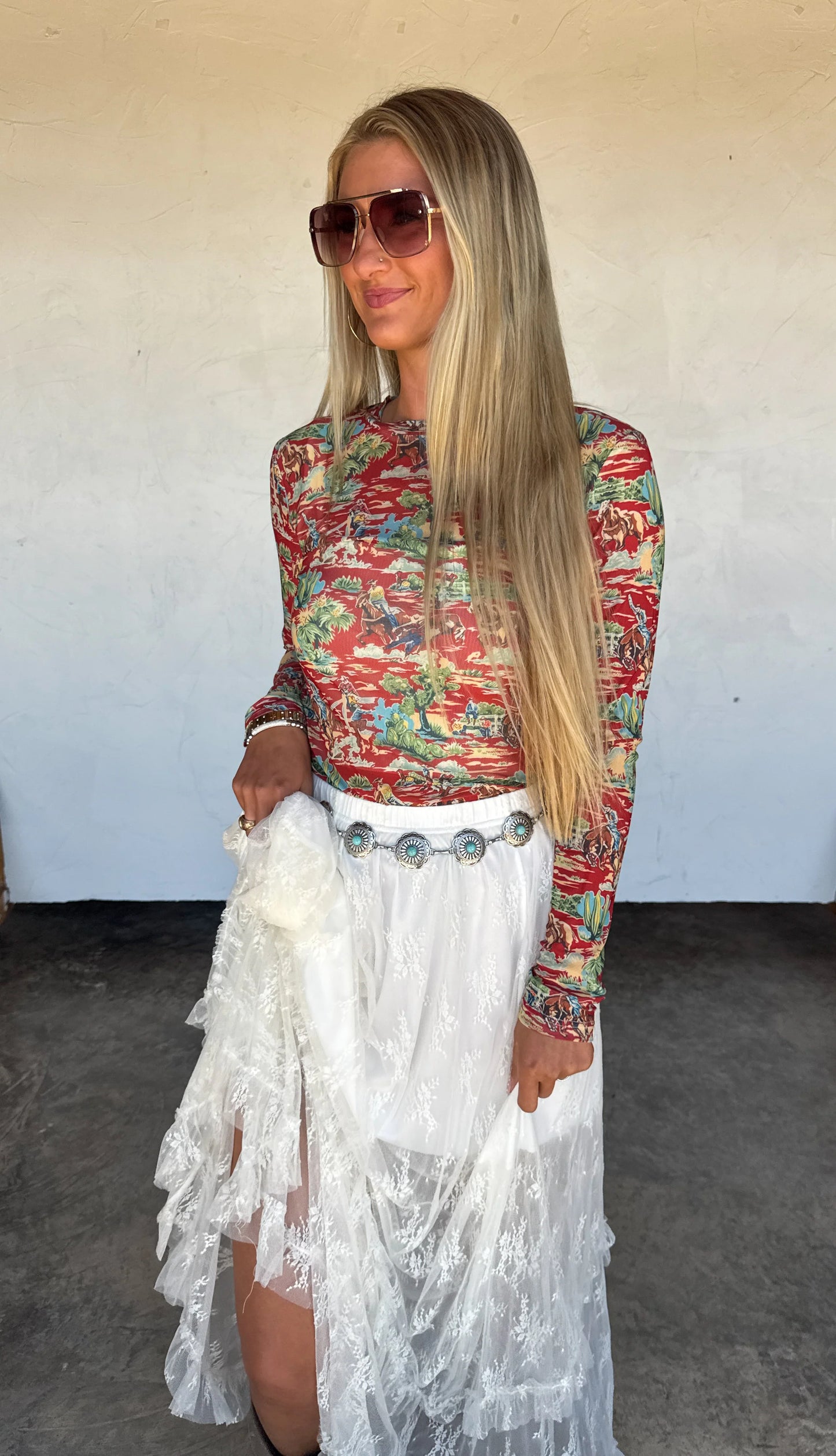PREORDER- DESERT DREAMS DRESS IT UP MESH TOPS