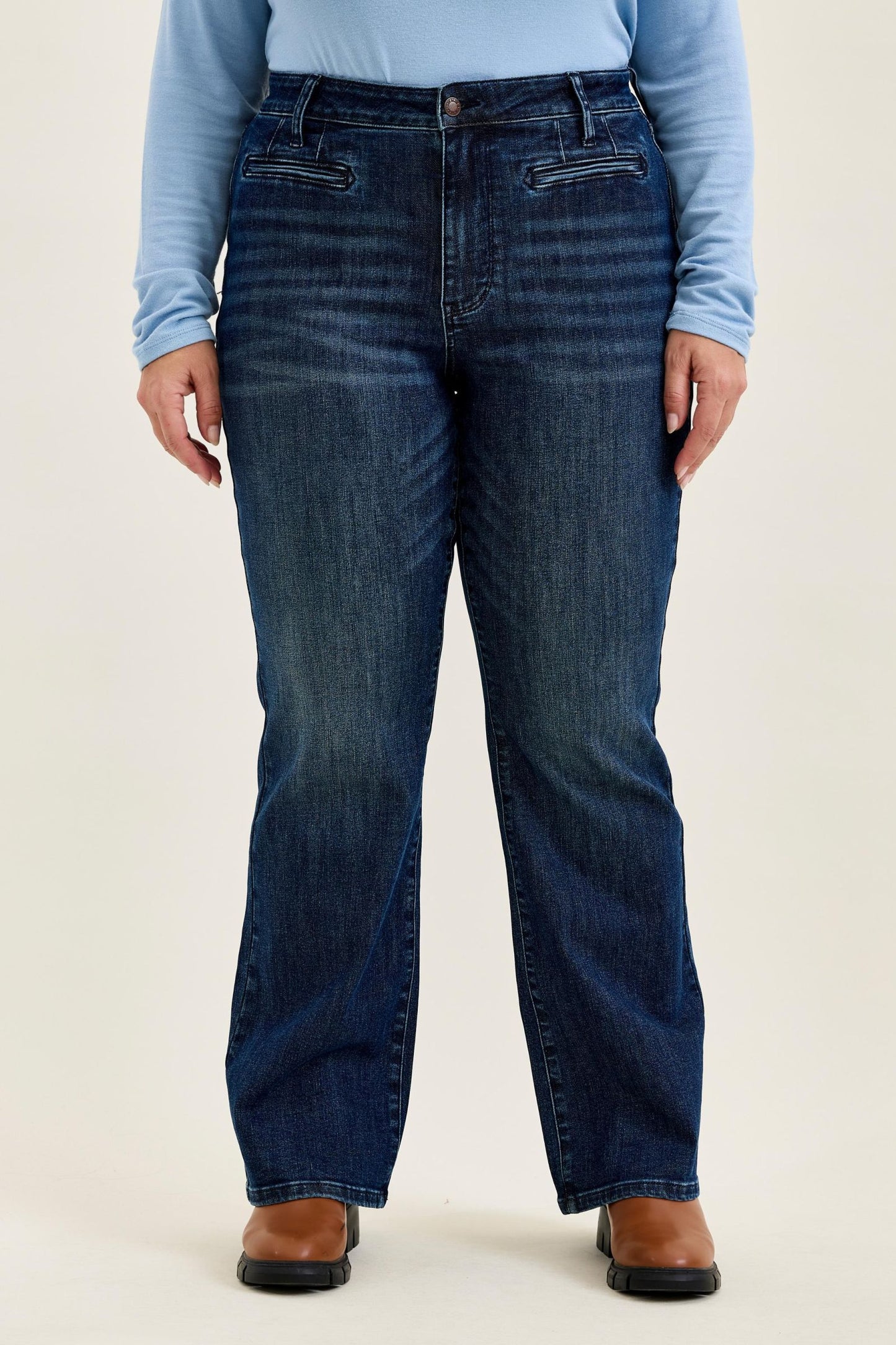 Judy Blue “Alex” Boyfriend Bootcut Jeans