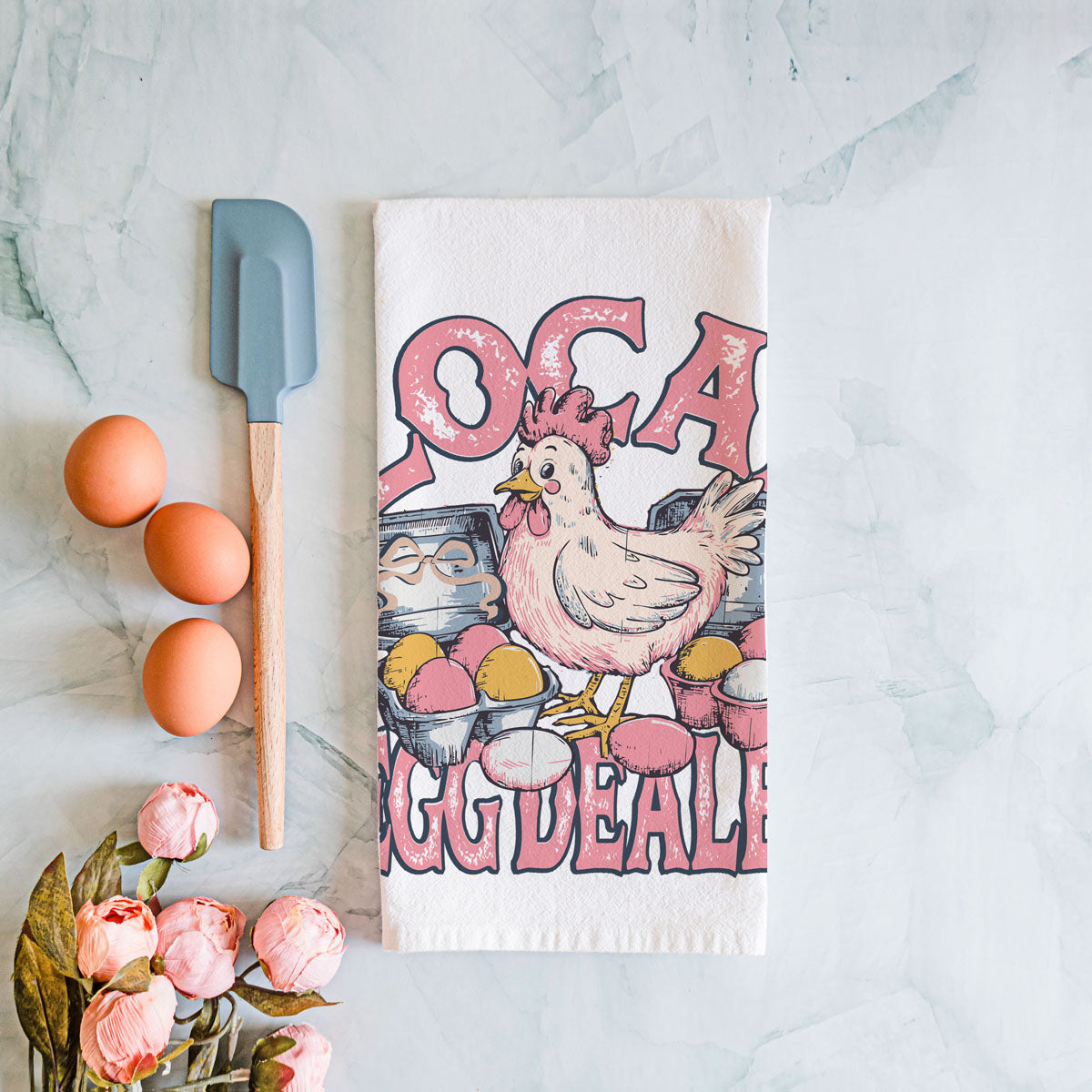 Retro farmhouse kitchen towel chicken egg dealer
Vintage farm humor Easter towel chicken eggs
Cottage core chicken kitchen towel egg dealer spring
Modern farmhouse humor towel chicken eggs Easter