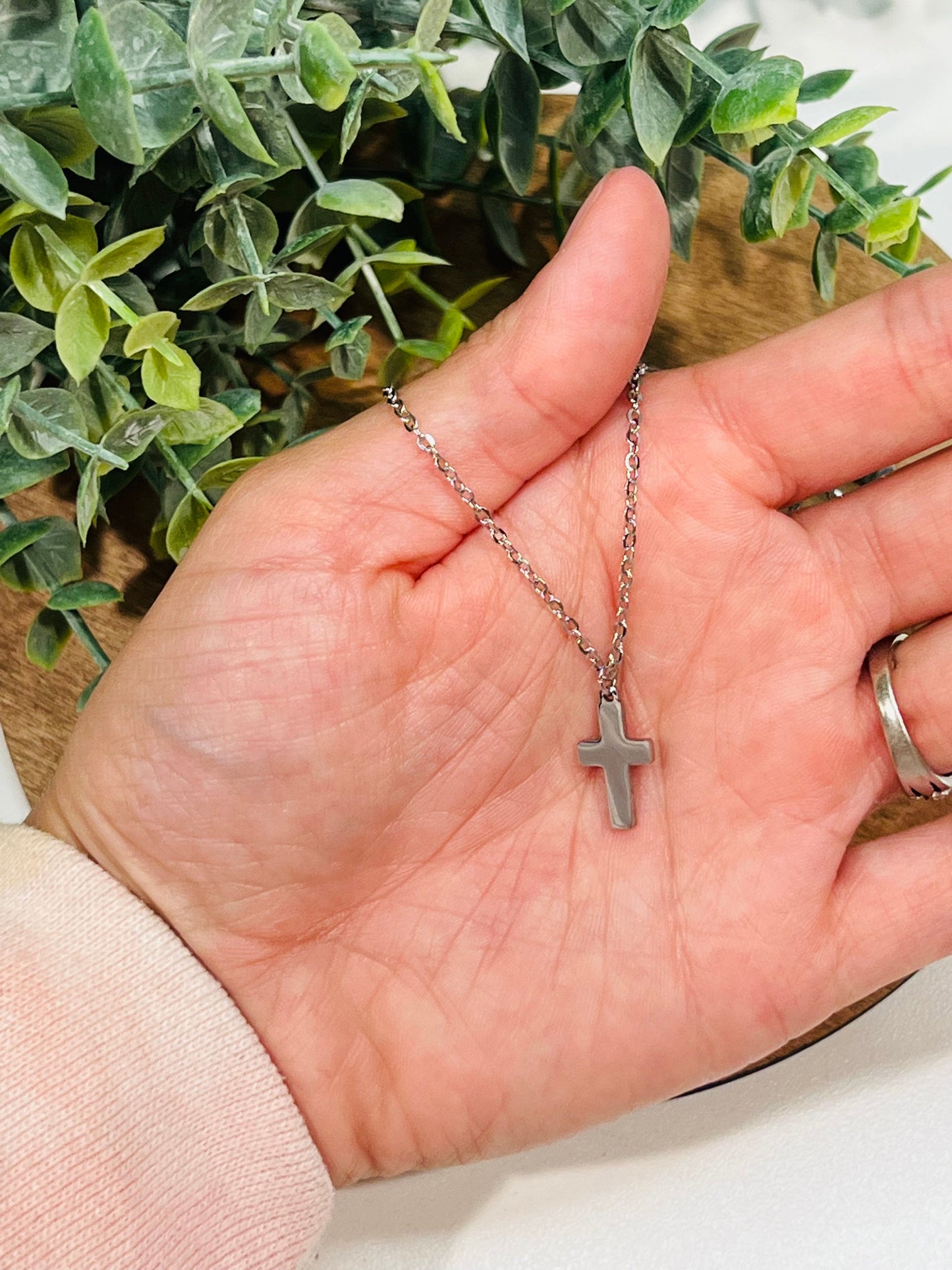 *RTS* Stainless Cross Necklace