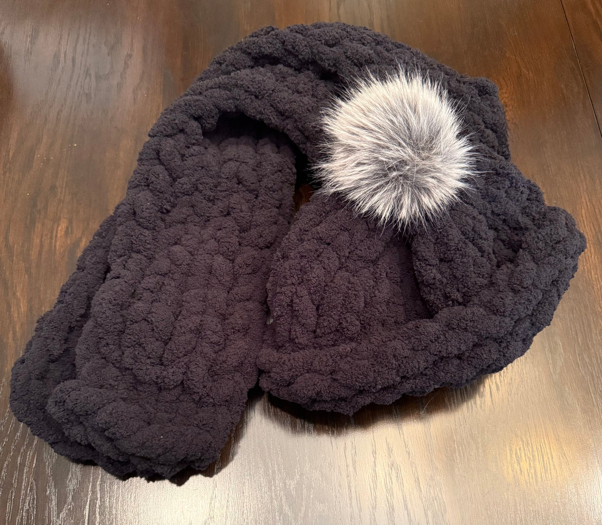 Chunky Knit Hat & Scarf Set