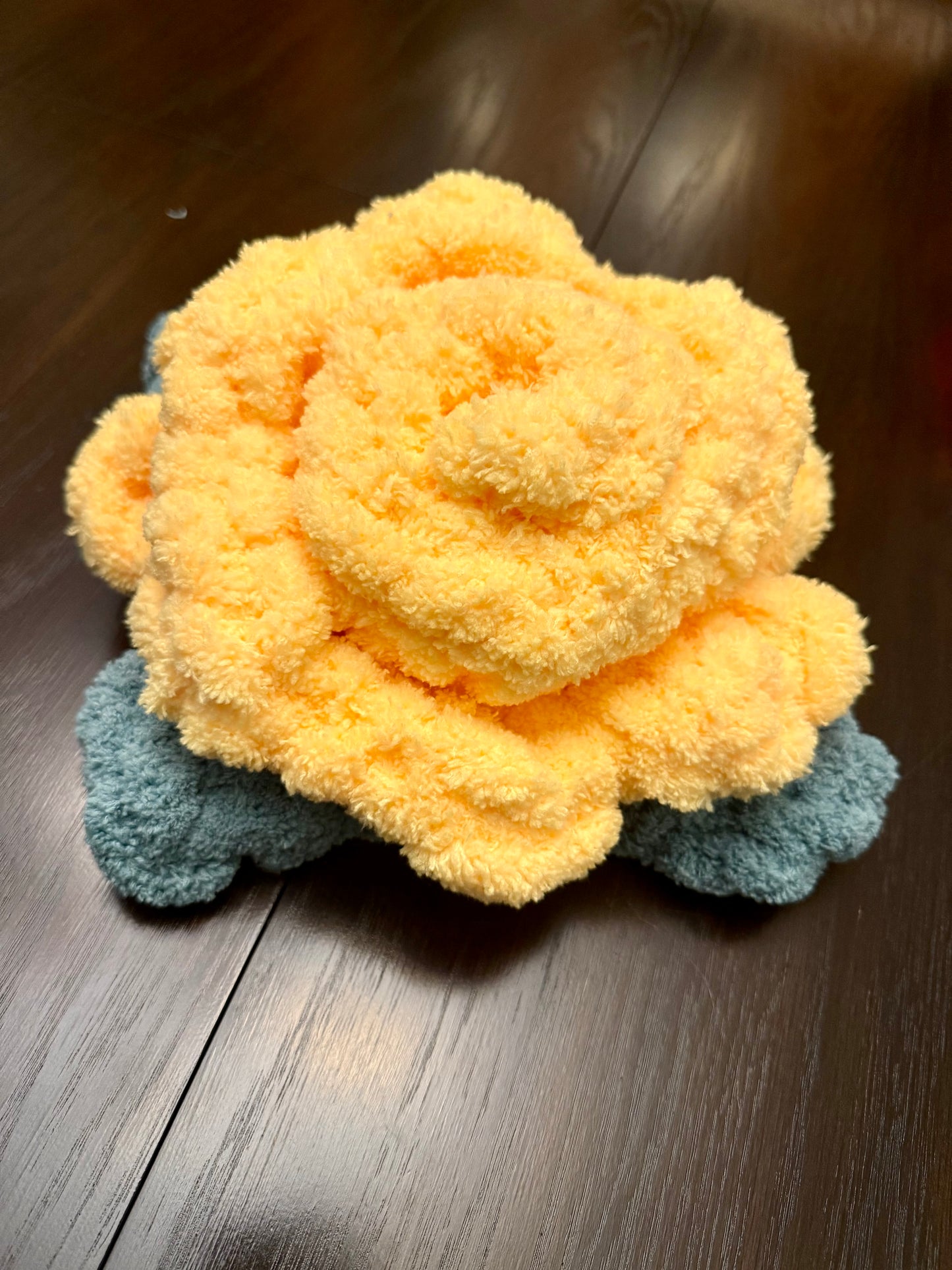 Chunky Knit Roses 🌹