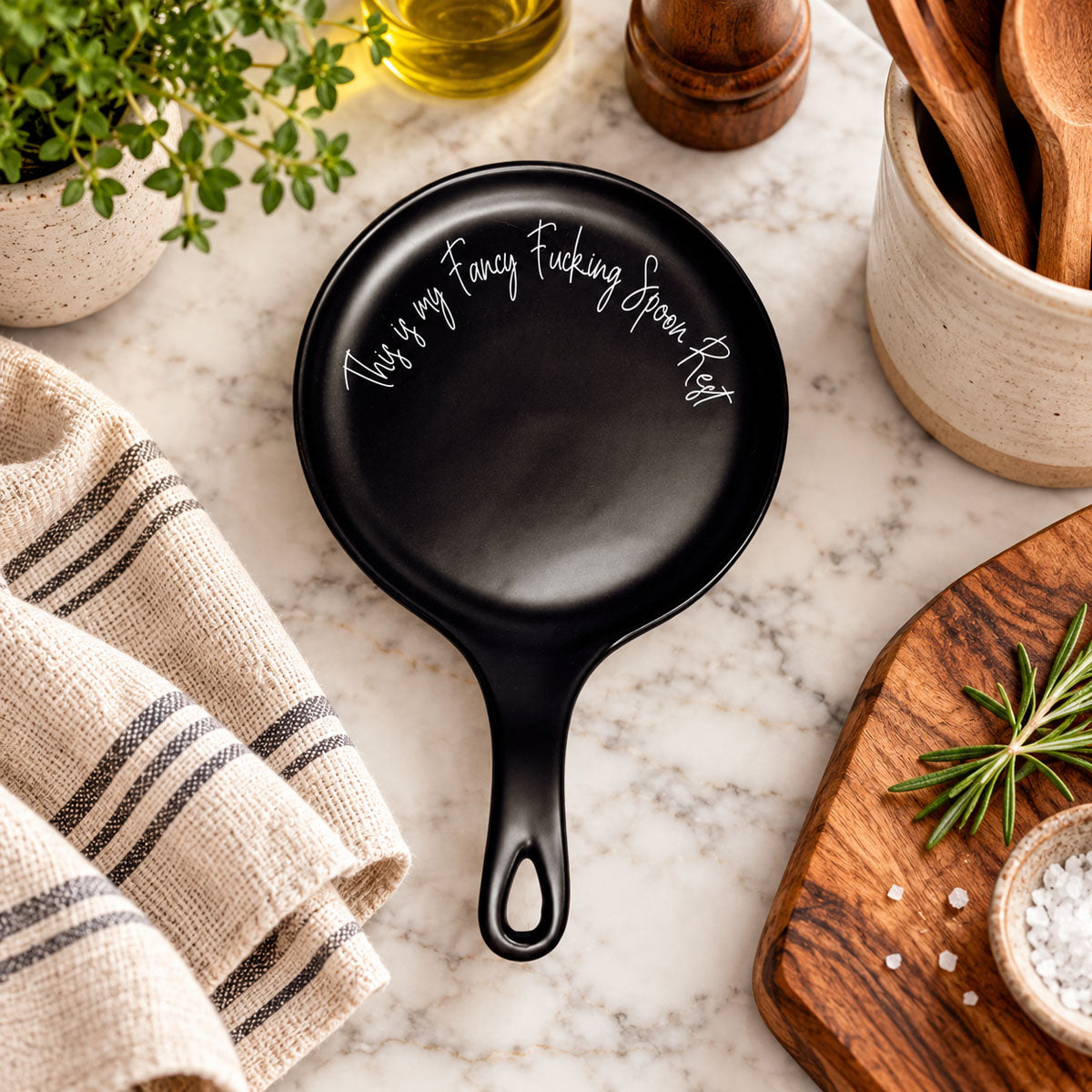 Fancy F'n Spoon Rest