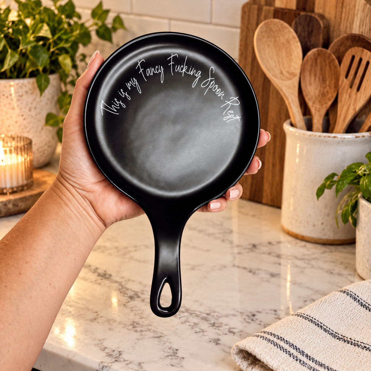 Studio pottery kitchen
Handcrafted porcelain decor
Contemporary kitchen tools
Minimalist spoon holder
Artisan ceramic kitchen tools