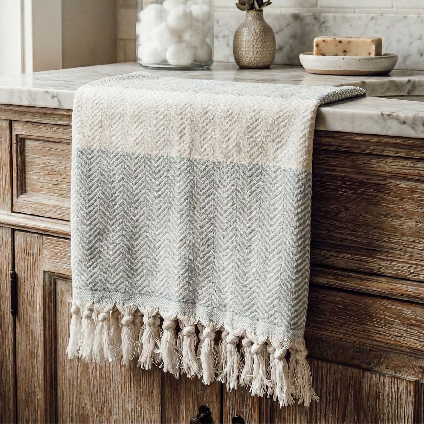 Chevron Towels 200 GSM
