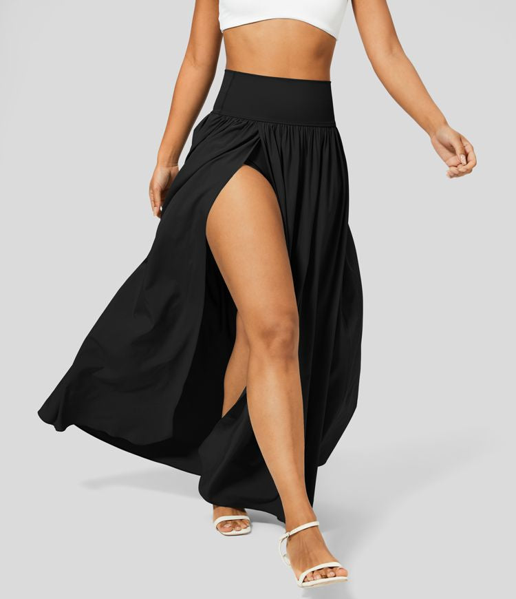 Halara High Waisted Button Multiple Pockets Straight Leg Casual Pants –  Brandi's Boutique Online