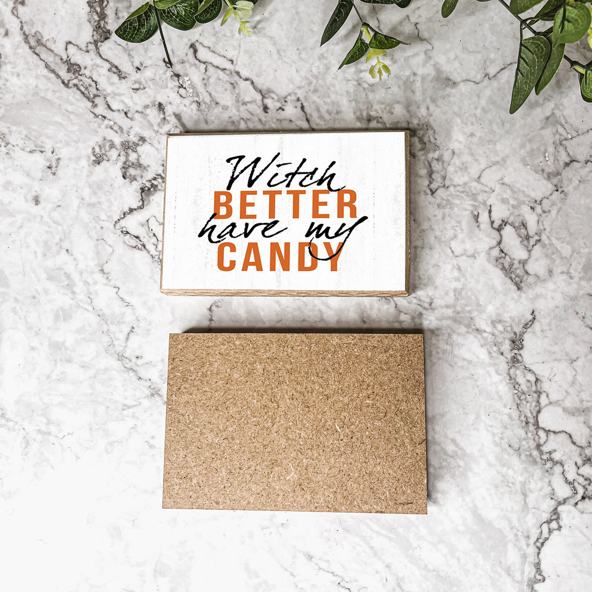 Funny Halloween Signs For Home and Office, Witch Better Have My Candy Gifts