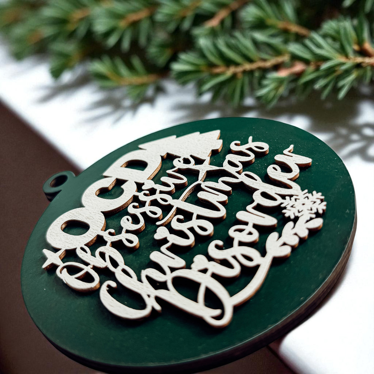 Christmas Wooden Ornaments