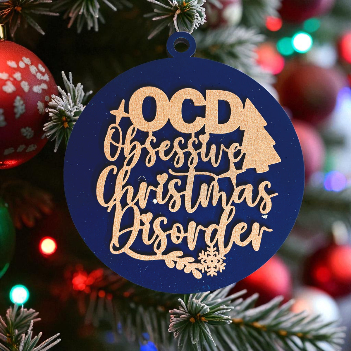 Christmas Wooden Ornaments