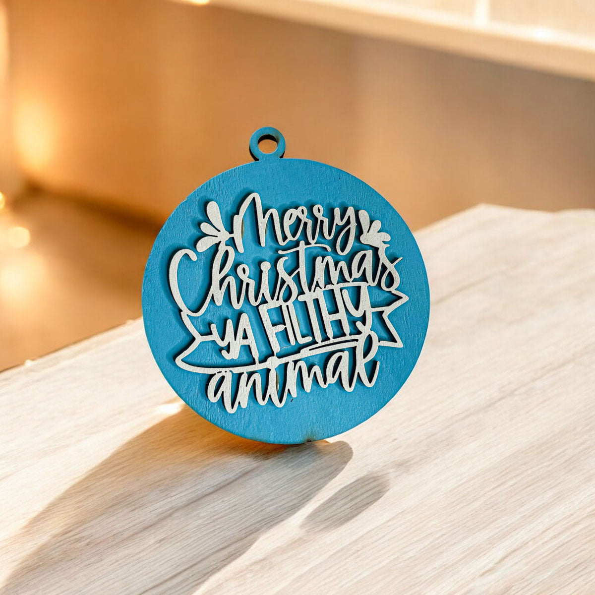 Filthy animal decor
Merry Christmas ya filthy animal decor holiday
