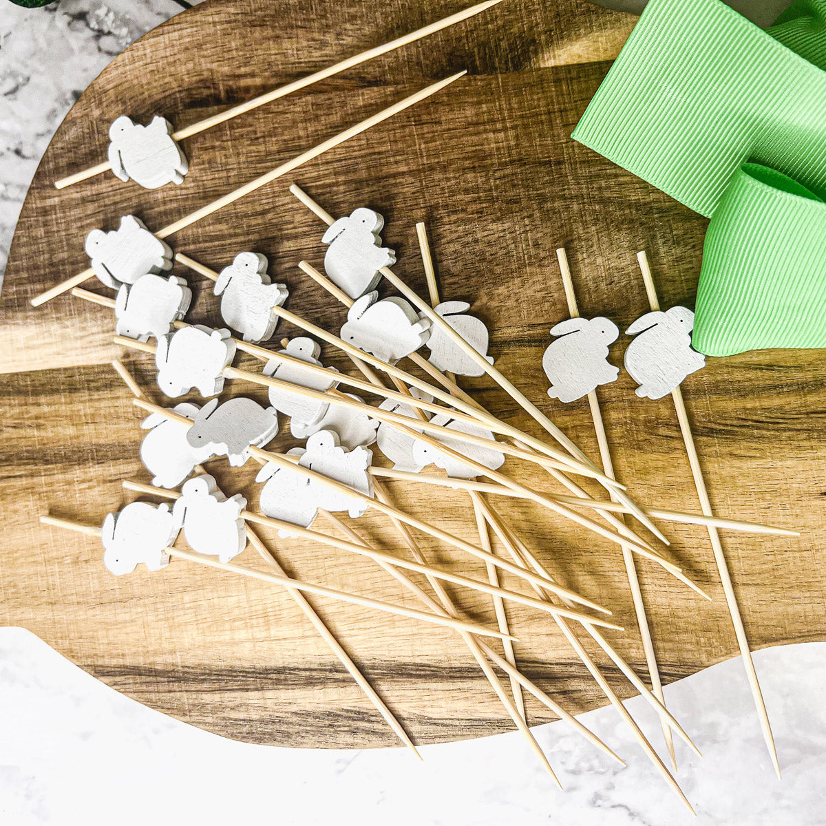 Easter Bunny Toothpicks, Easter Dinner Accessories
