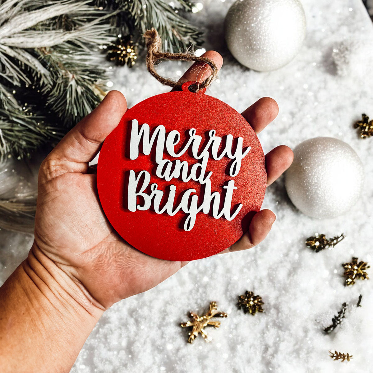 Wholesale Merry & Bright ornament style christmas wall decor
Merry & Bright Sign
Merry Bright Christmas