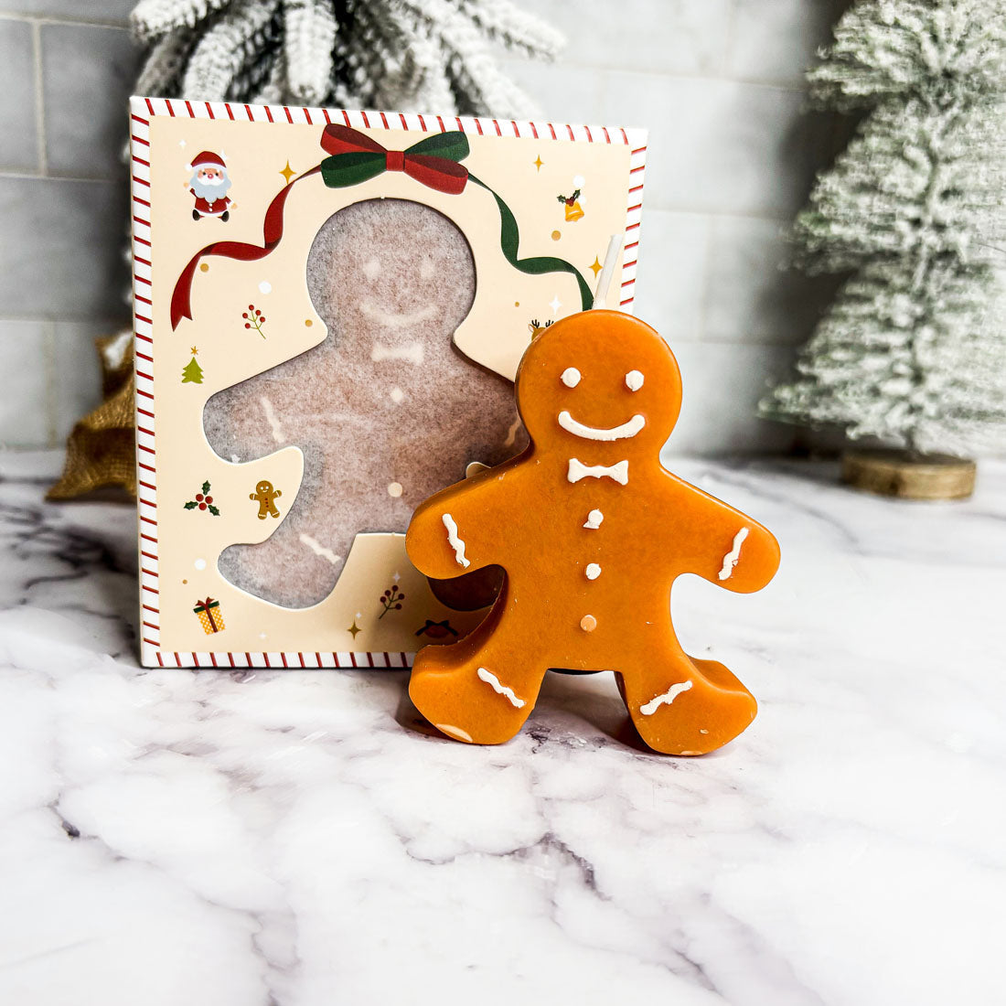 gingerbread man votive candles
gingerbread man taper candles
gingerbread flameless candles