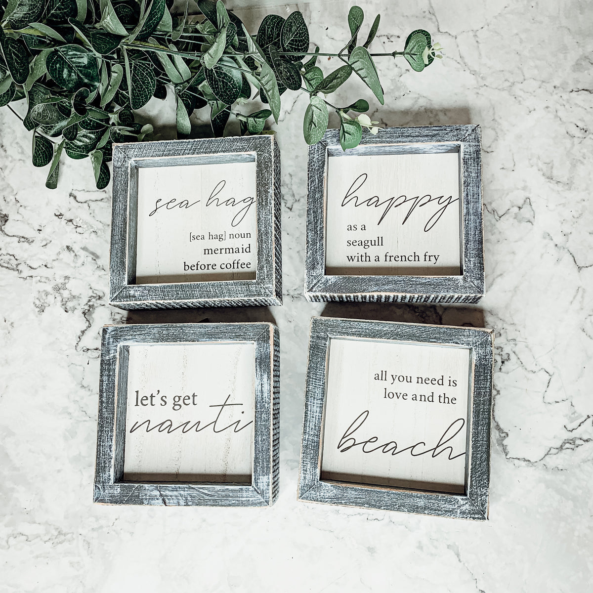 Beach house humor
Coastal farmhouse decor