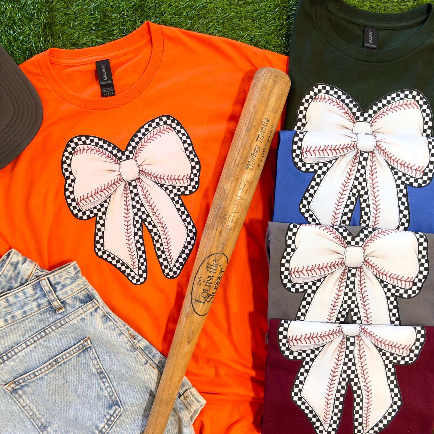 Baseball Bow Tee