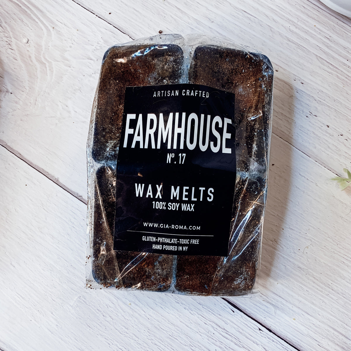 Farmhouse wax melt, black label, xl