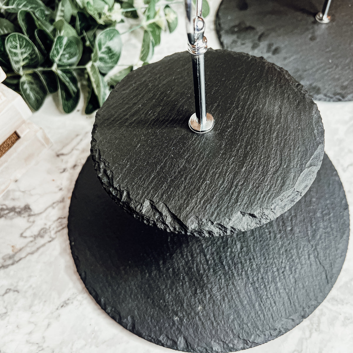 Slate Cake Stands Natural Stone Stands tiered
