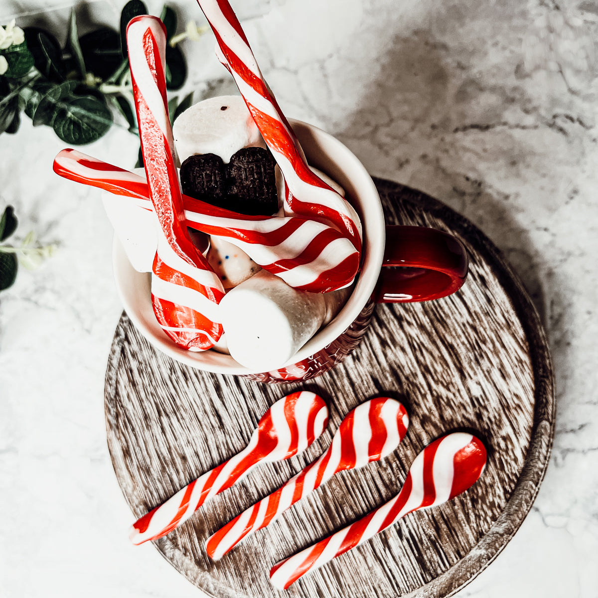 Hot Cocoa Bomb DIY with Edible Spoons