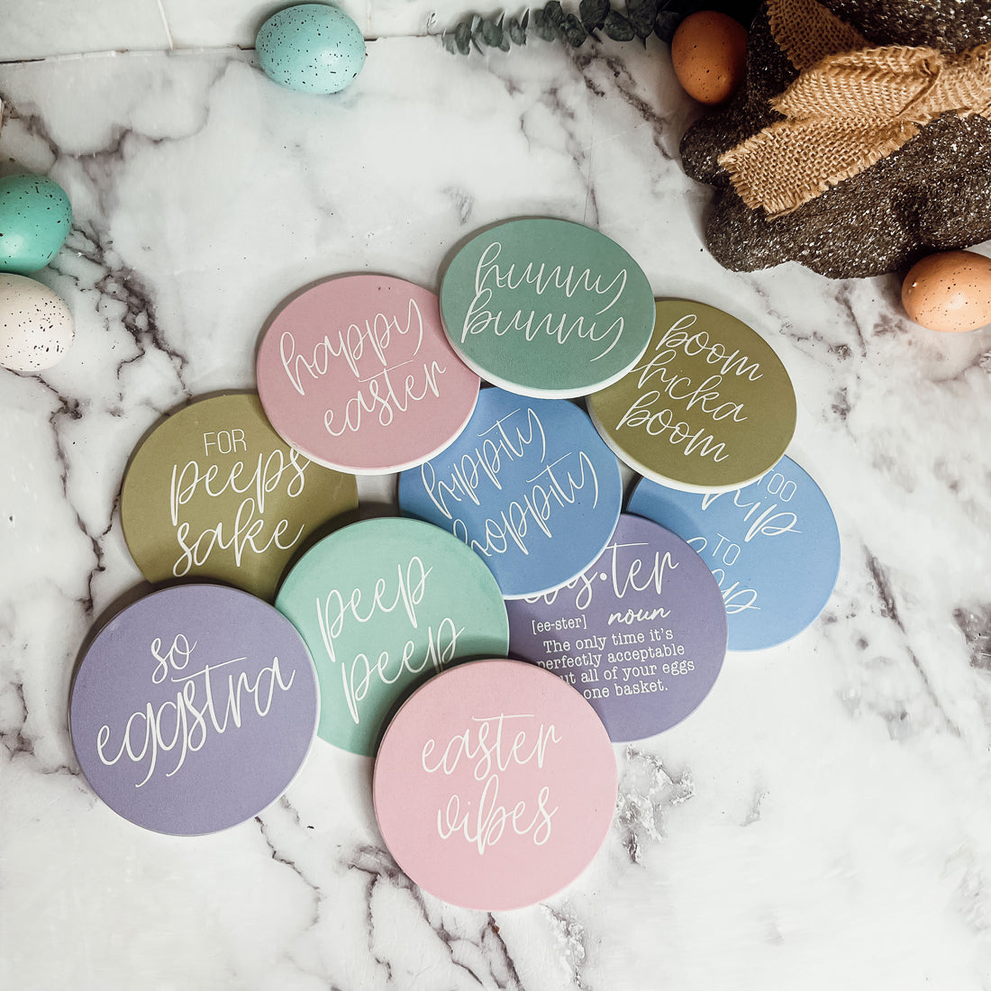 Easter + Spring Coasters