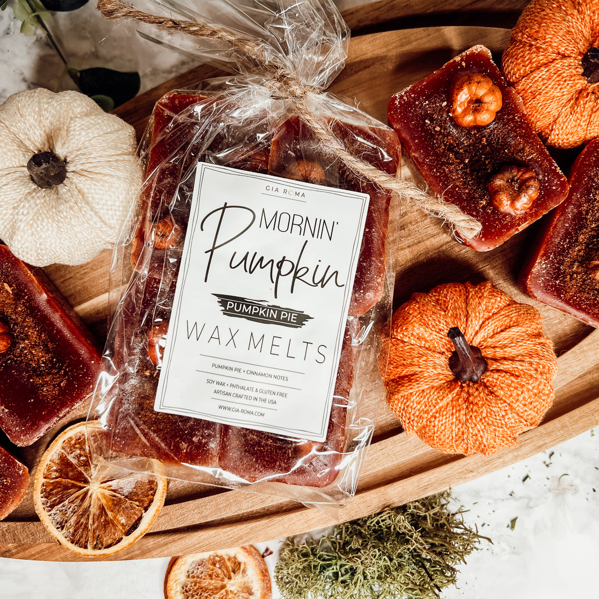 Mornin Pumpkin Wax Melts, Pumpkin Spice Lover gifts best