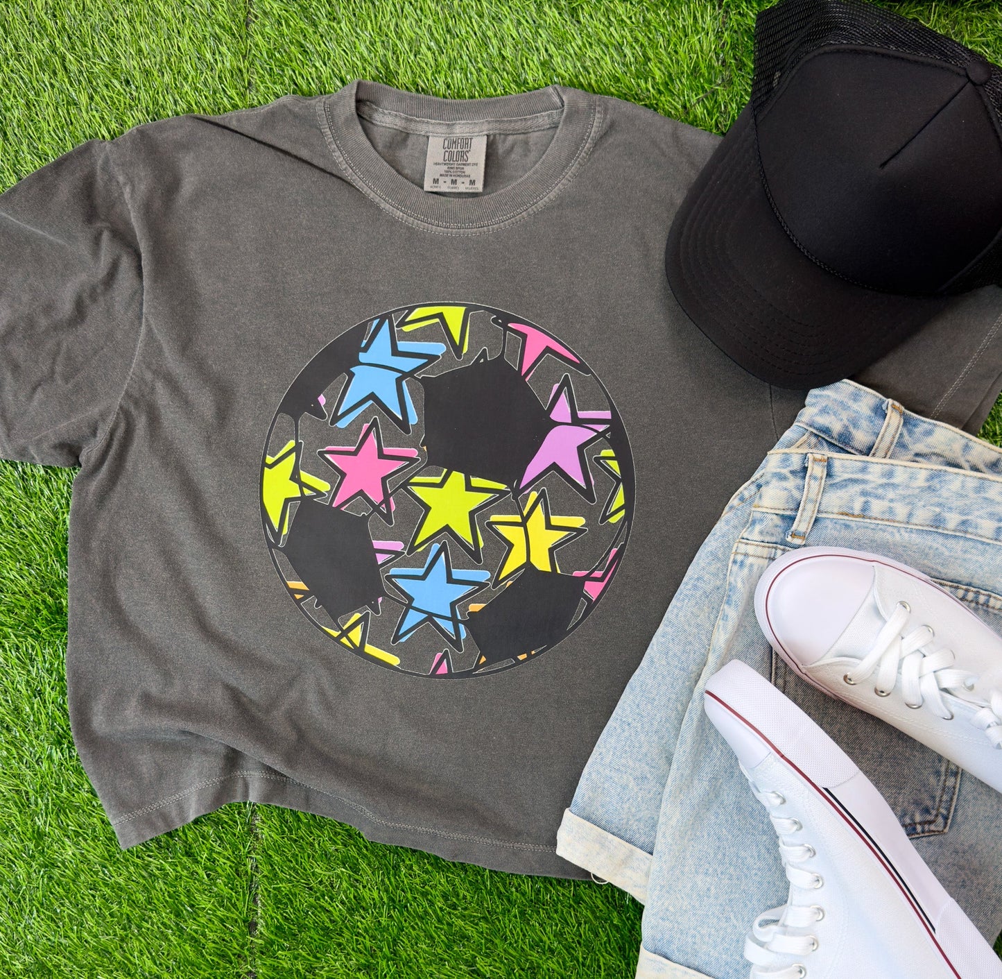 Stars Soccer Crop or Tee
