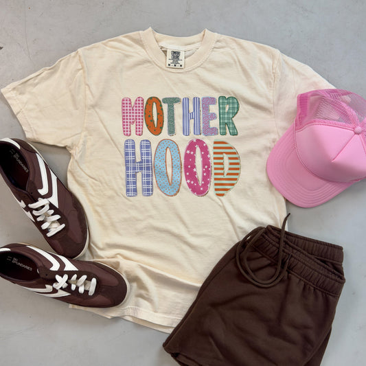 Motherhood Patchwork Tee
