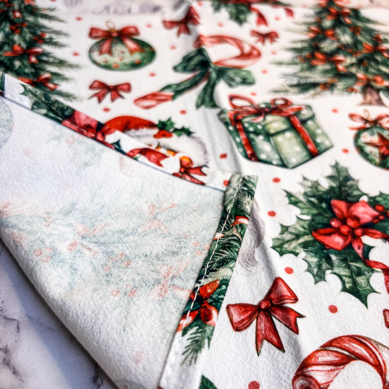 Vintage Santa Towels