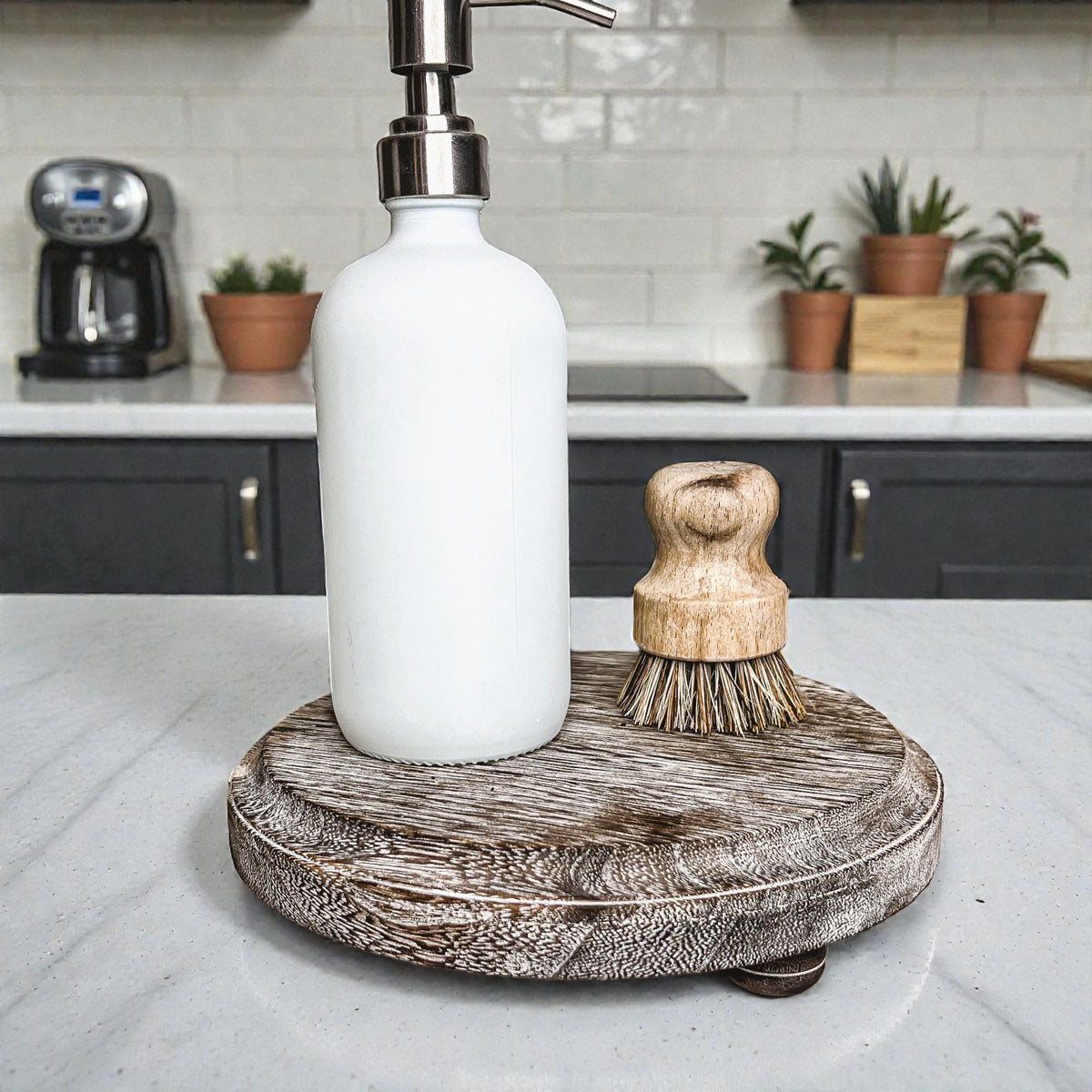 Natural wood pedestal tray with legs home organization
Small elevated wooden display tray handmade farmhouse style
Round wooden catchall tray on feet rustic finish
Round Wooden Pedestal Tray | Elevated Jewelry Display
Raised Wood Tray with Feet | Farmhouse Candle Holder