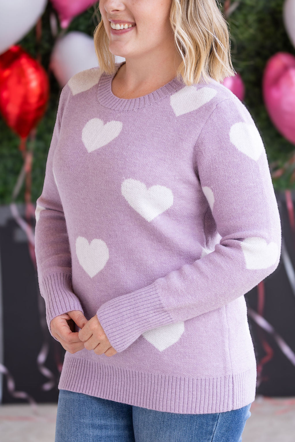 IN STOCK Endless Love Sweater - Lavender