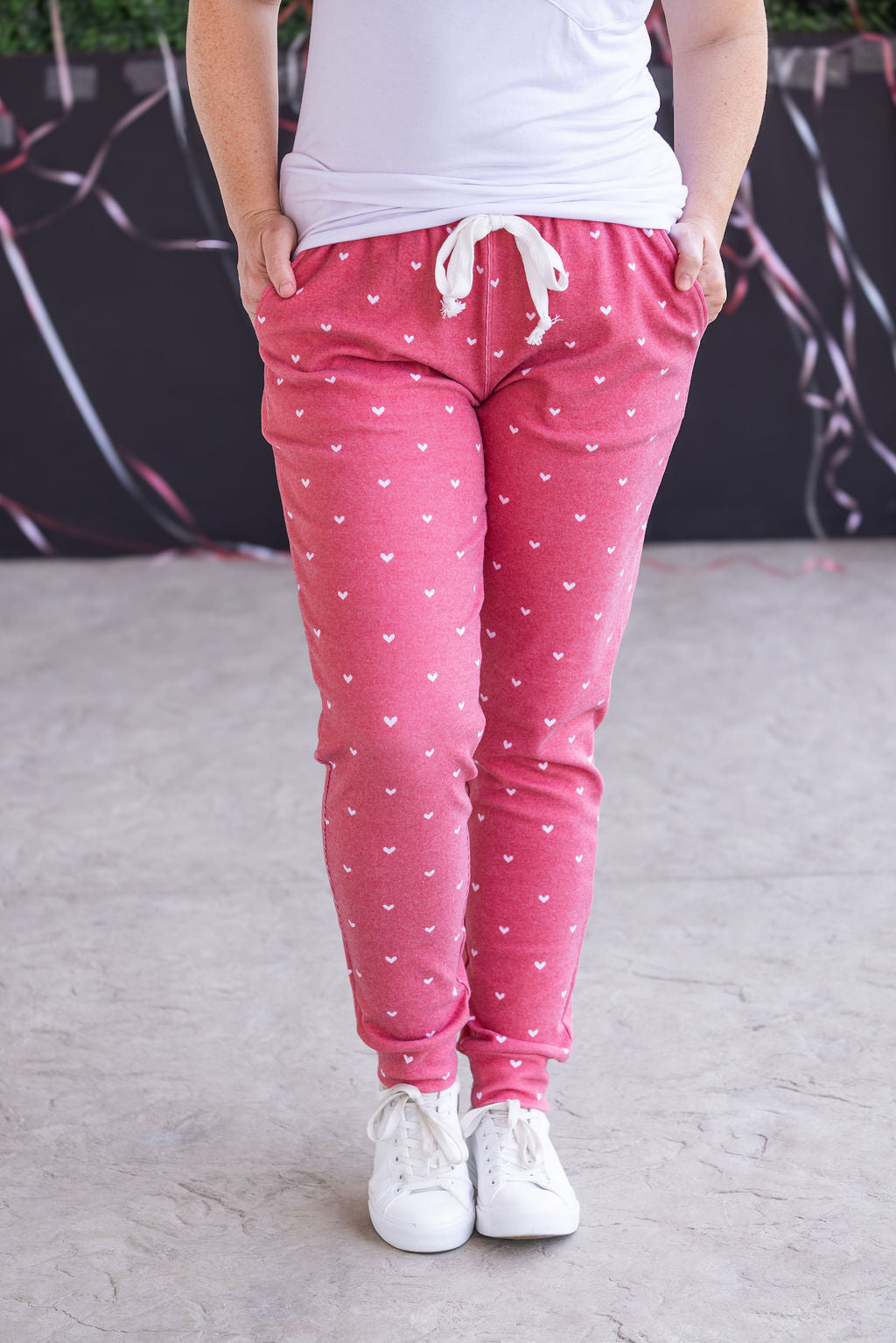 IN STOCK Classic Joggers - Sweetheart Red