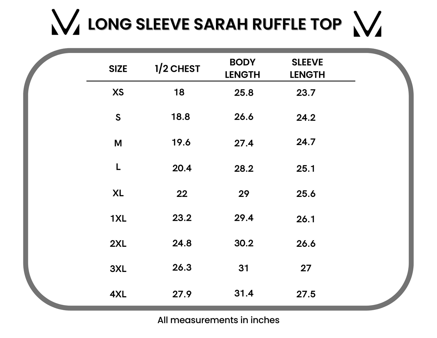 IN STOCK Long Sleeve Sarah Ruffle Top - Navy Autumn Petals