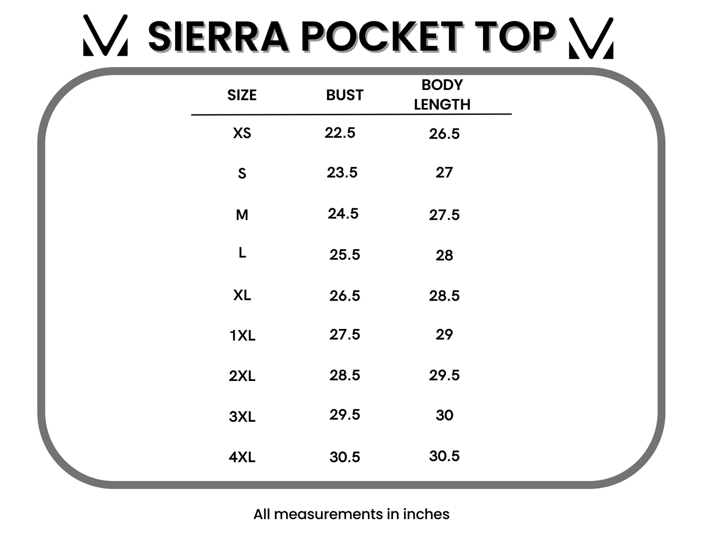 IN STOCK Sierra Pocket Tops - White