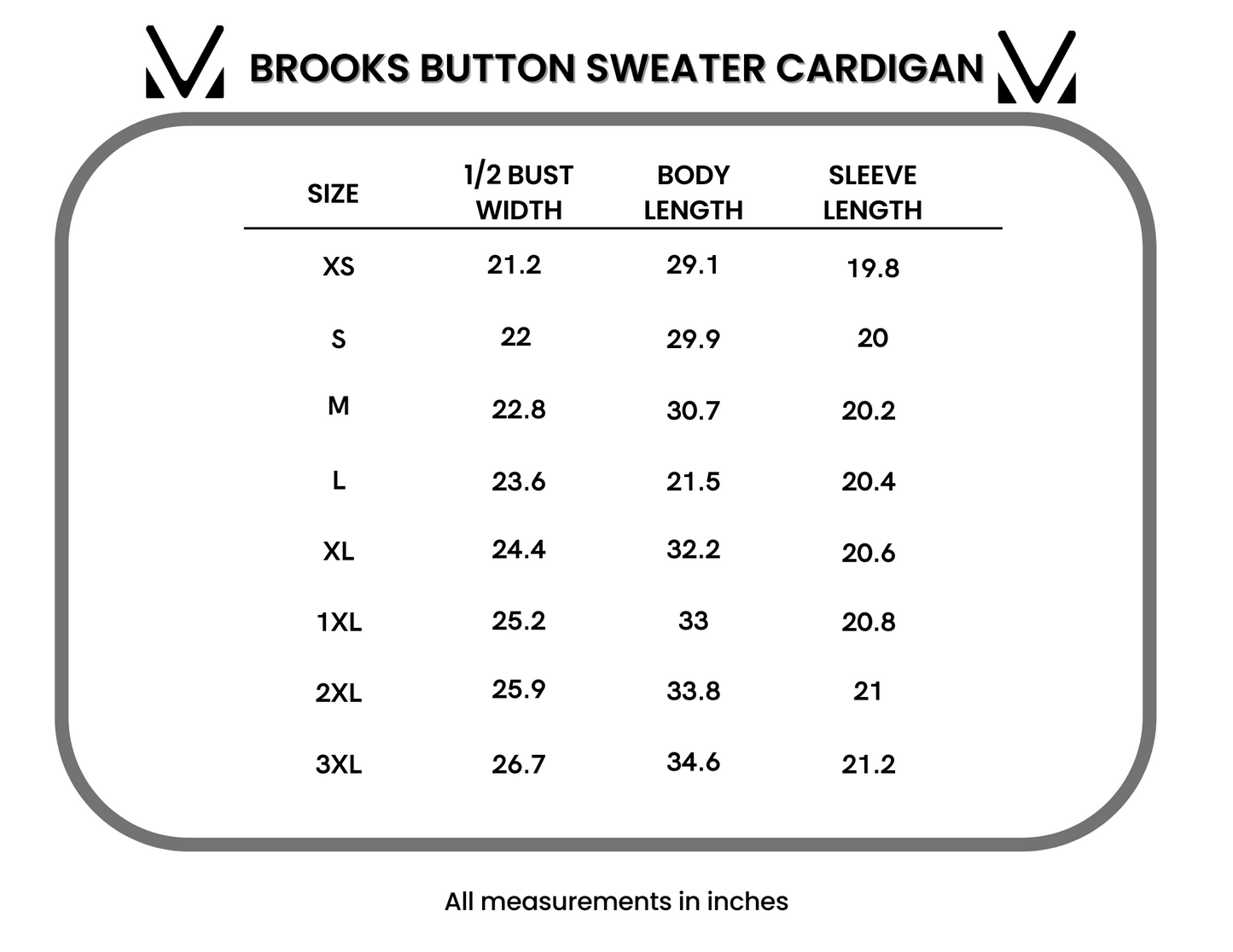 IN STOCK Brooks Button Sweater Cardigan - Navy
