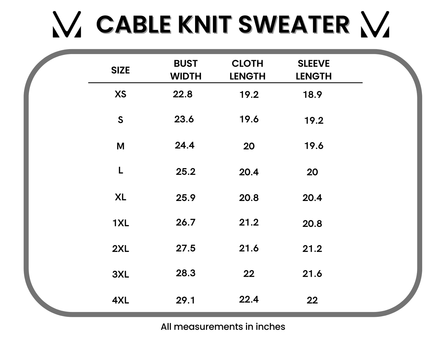 IN STOCK Cable Knit Sweater - Latte