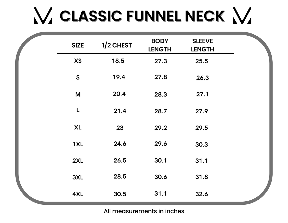 IN STOCK Classic Funnel Neck - Blushwood Floral