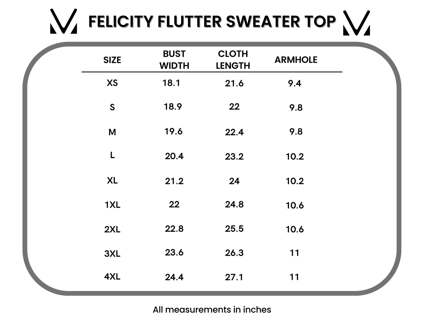 IN STOCK Felicity Flutter Sweater Top - Ivory