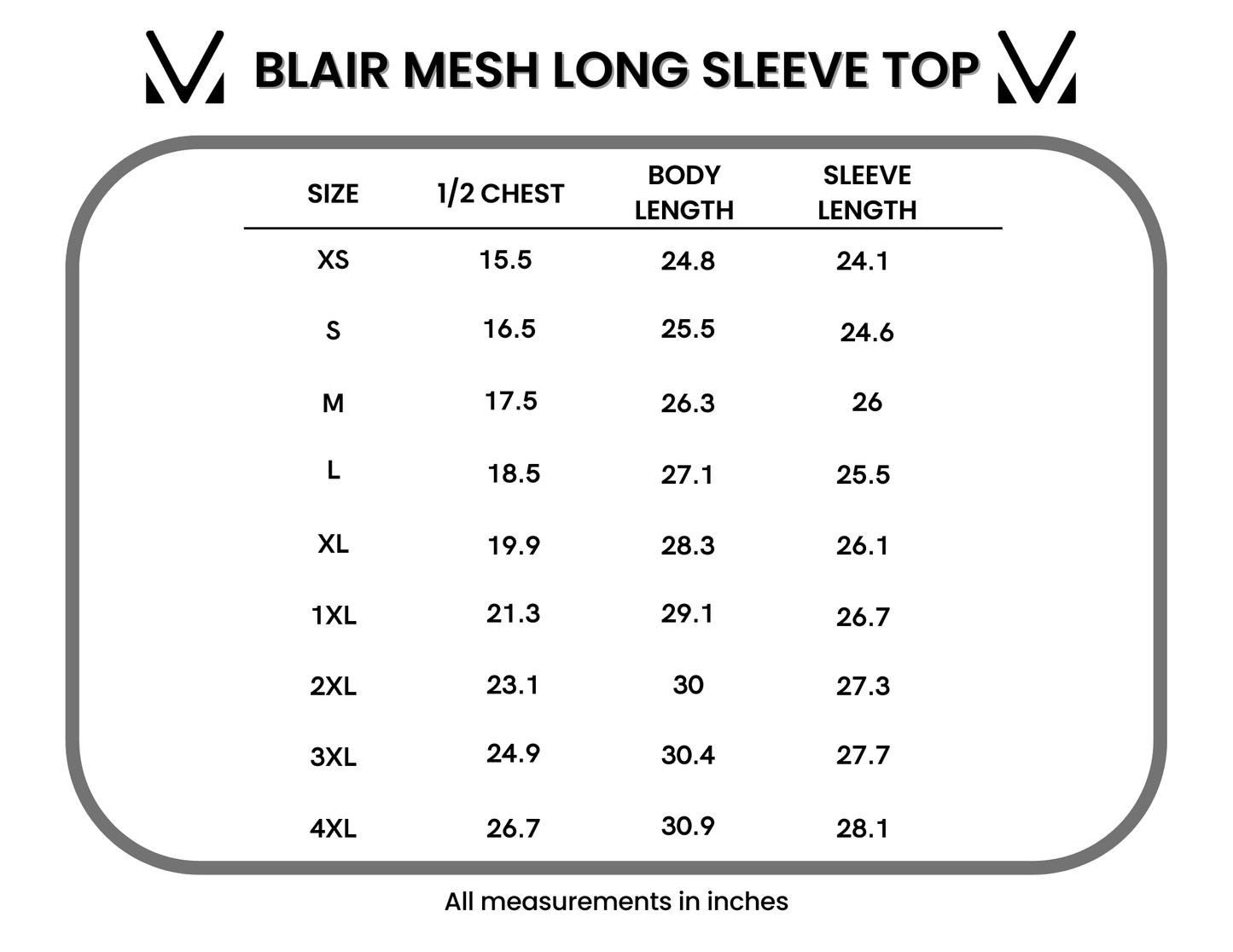 IN STOCK Blair Mesh Long Sleeve Top - Black and White Checkers