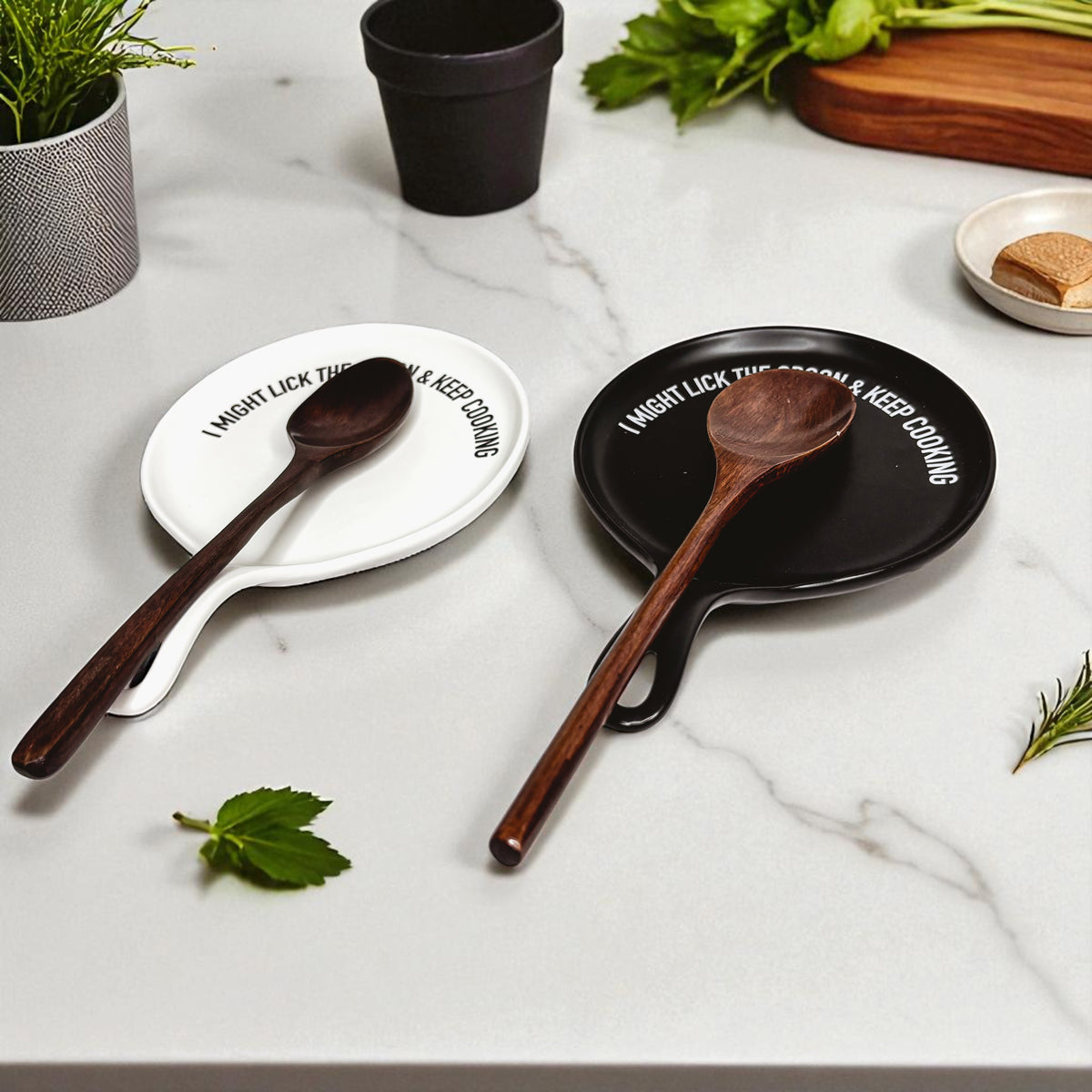 Modern spoon holder with humorous message for chefs
Funny spoon rest gift for moms or bakers who love cooking
Handmade ceramic spoon holder
Decorative stovetop spoon rest
Kitchen counter organizer
Cooking utensil holder