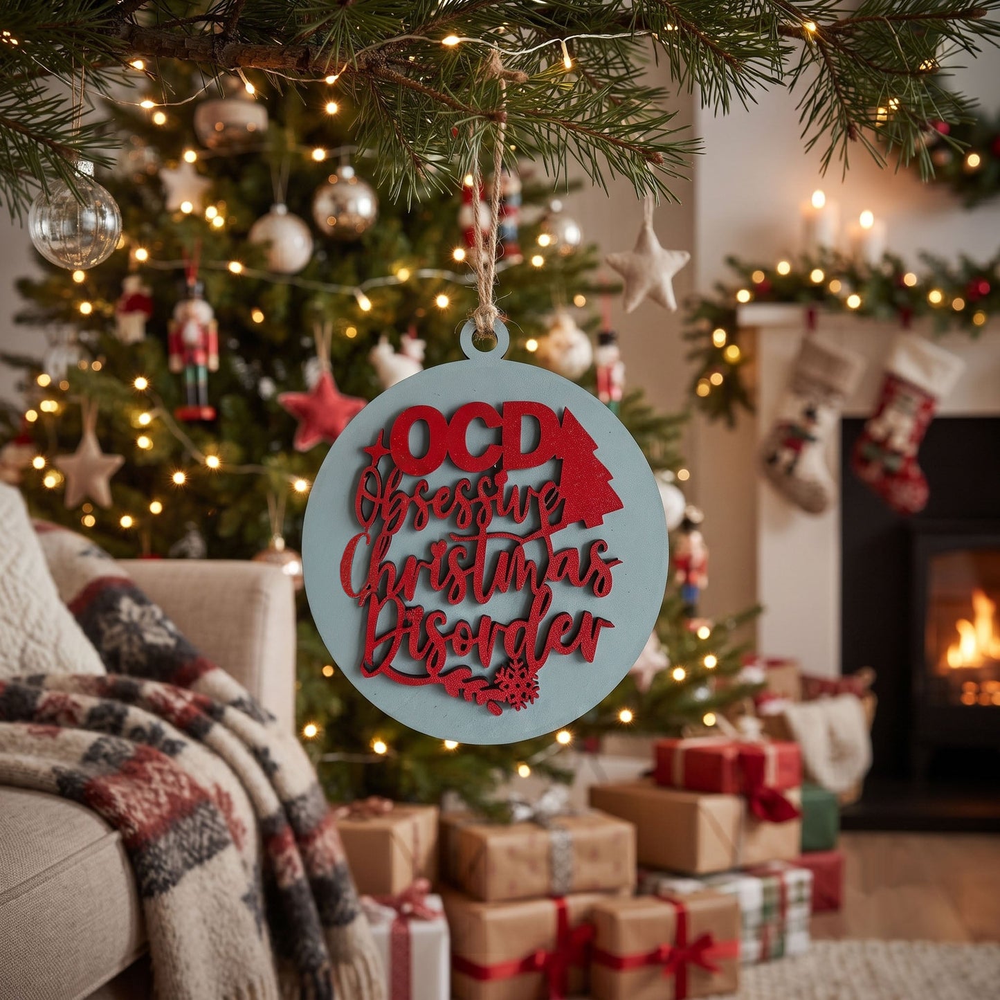 Christmas Wooden Ornaments