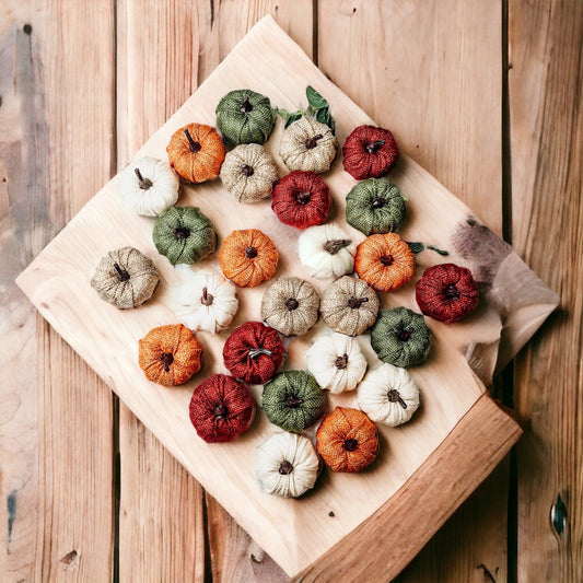 Jute Mini Pumpkins