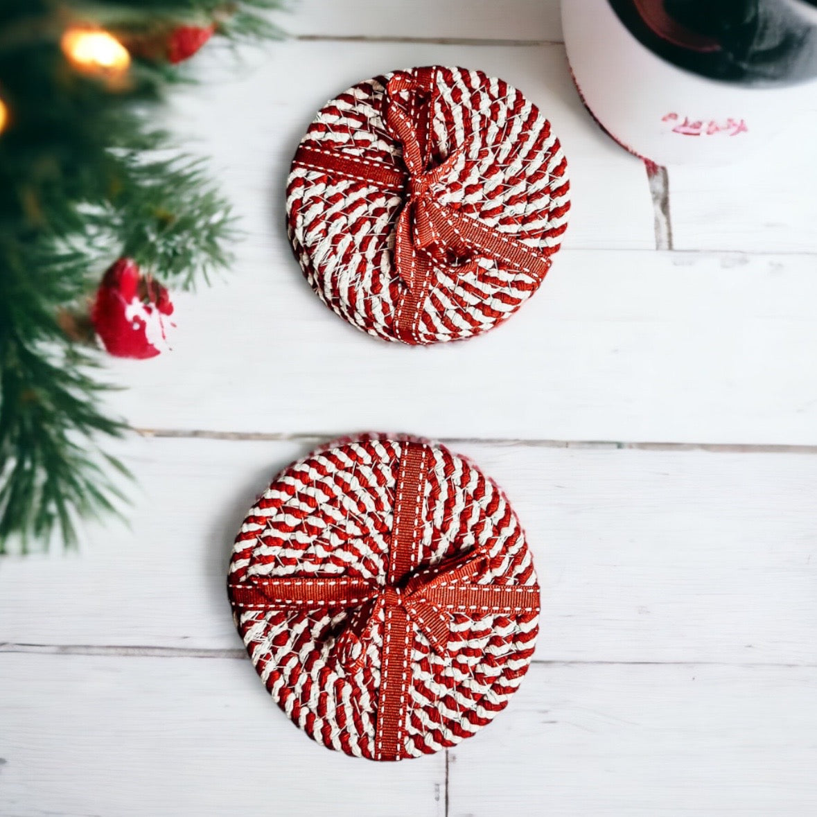 Christmas Coasters Fabric
