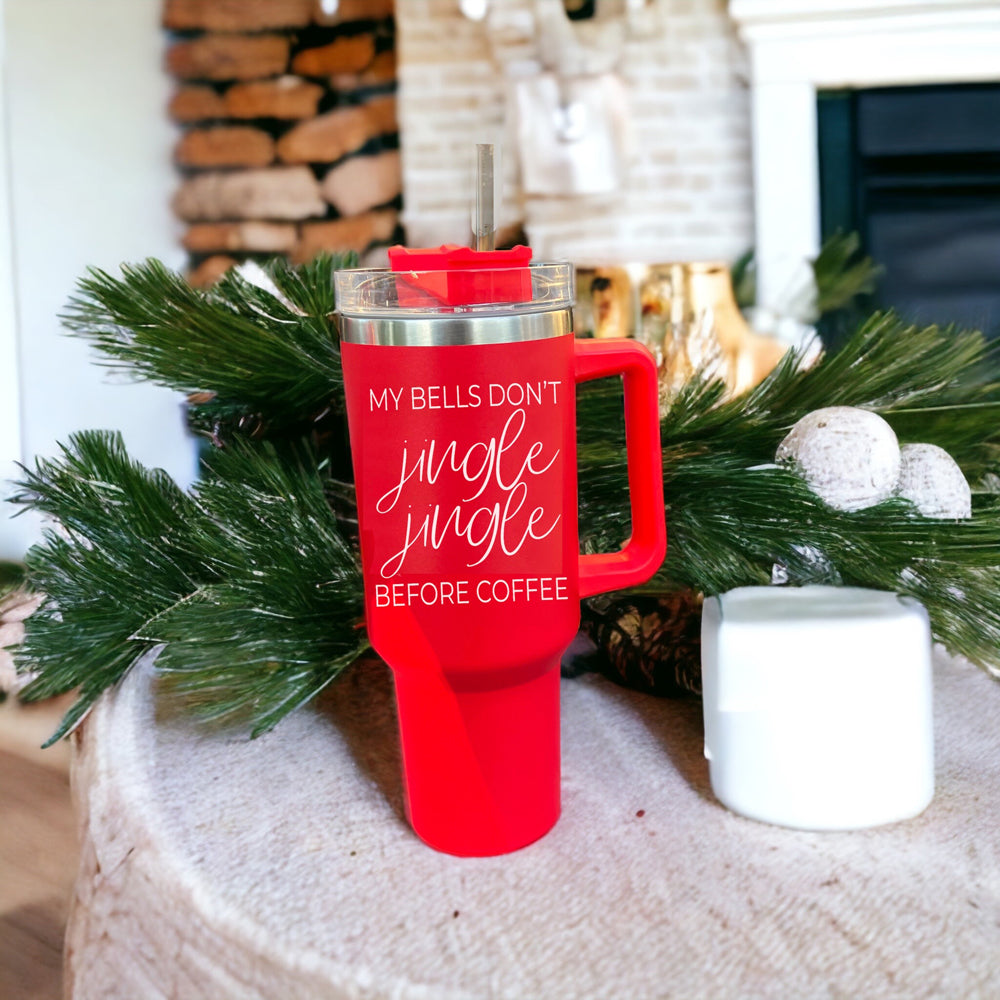 Christmas Coffee Cups with Funny Sayings