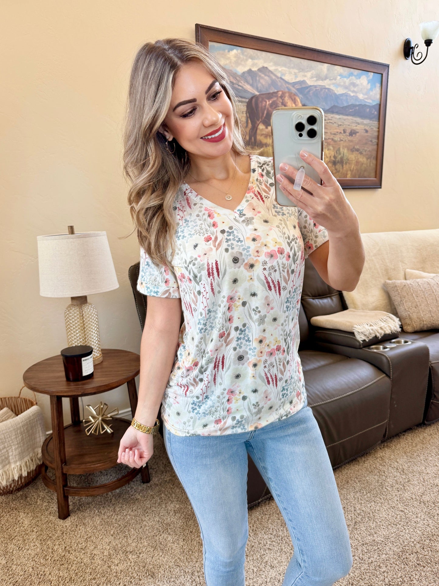 IN STOCK Sophie Tee - Wildflower Gardens